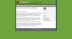 Desktop Screenshot of bcgolfguide.golf2go.net