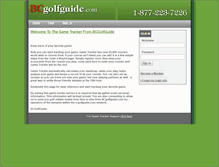 Tablet Screenshot of bcgolfguide.golf2go.net